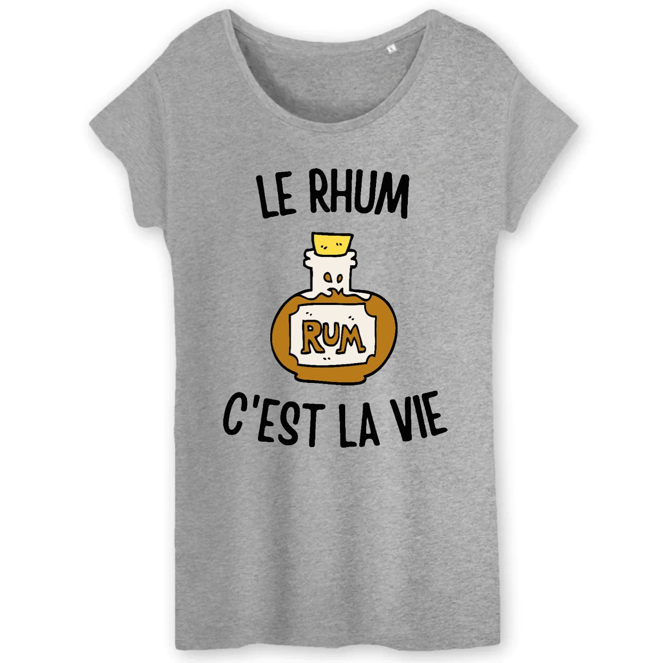 T-Shirt Femme Le rhum c'est la vie 