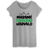 T-Shirt Femme Maramé tchoukar narvalo 