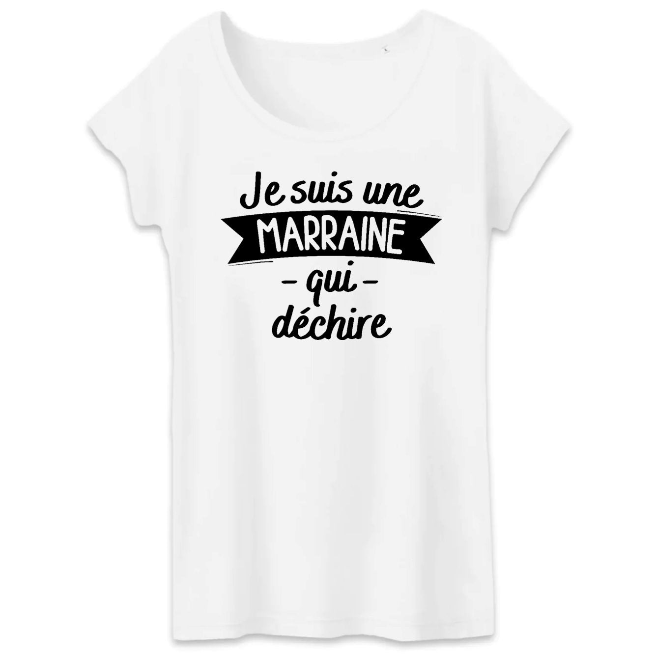 T-Shirt Femme Marraine qui déchire 