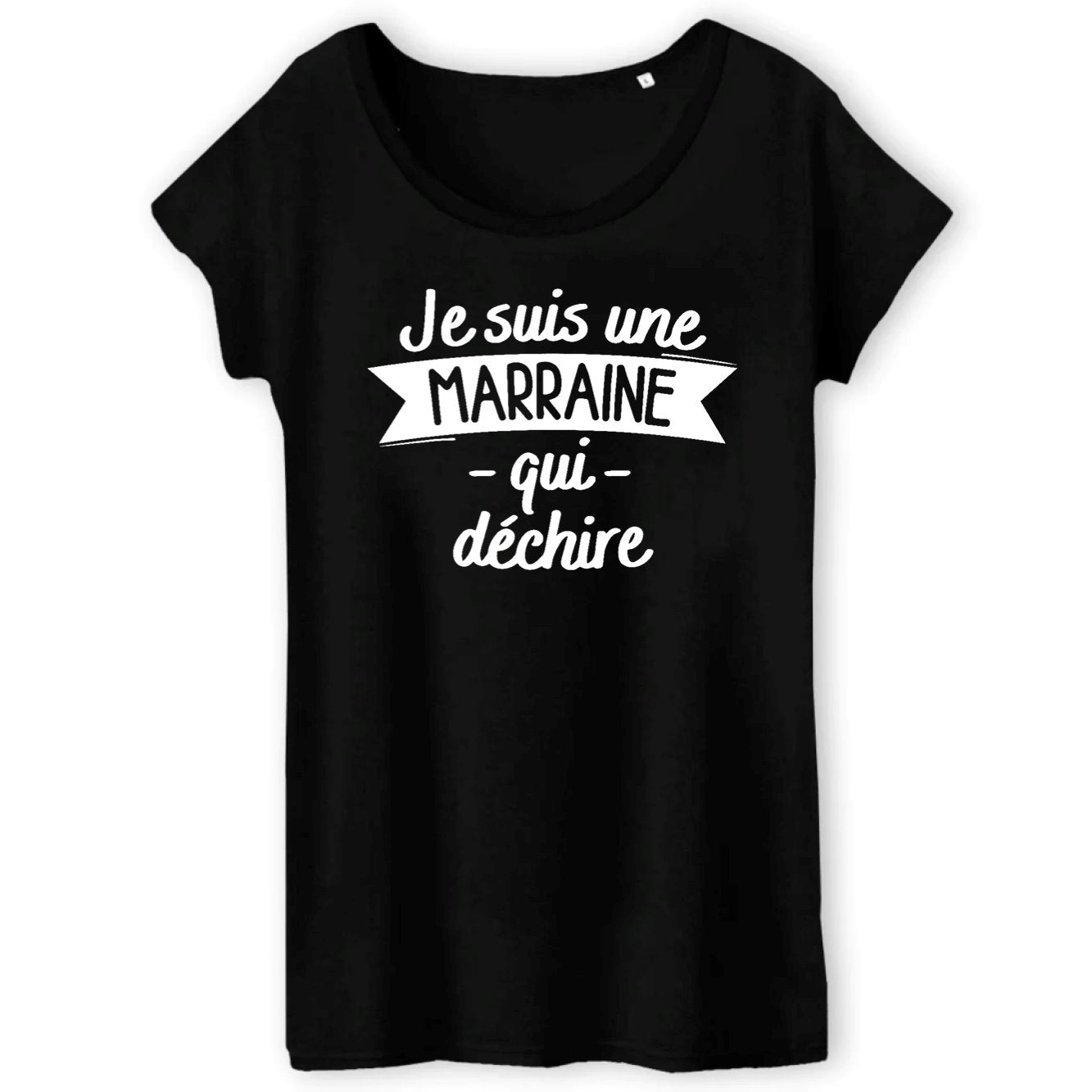 T-Shirt Femme Marraine qui déchire 