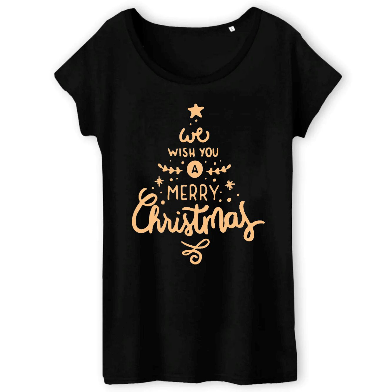 T-Shirt Femme Merry Christmas 