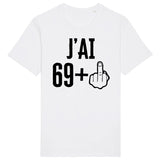 T-Shirt Homme J'ai 70 ans 69 + 1 