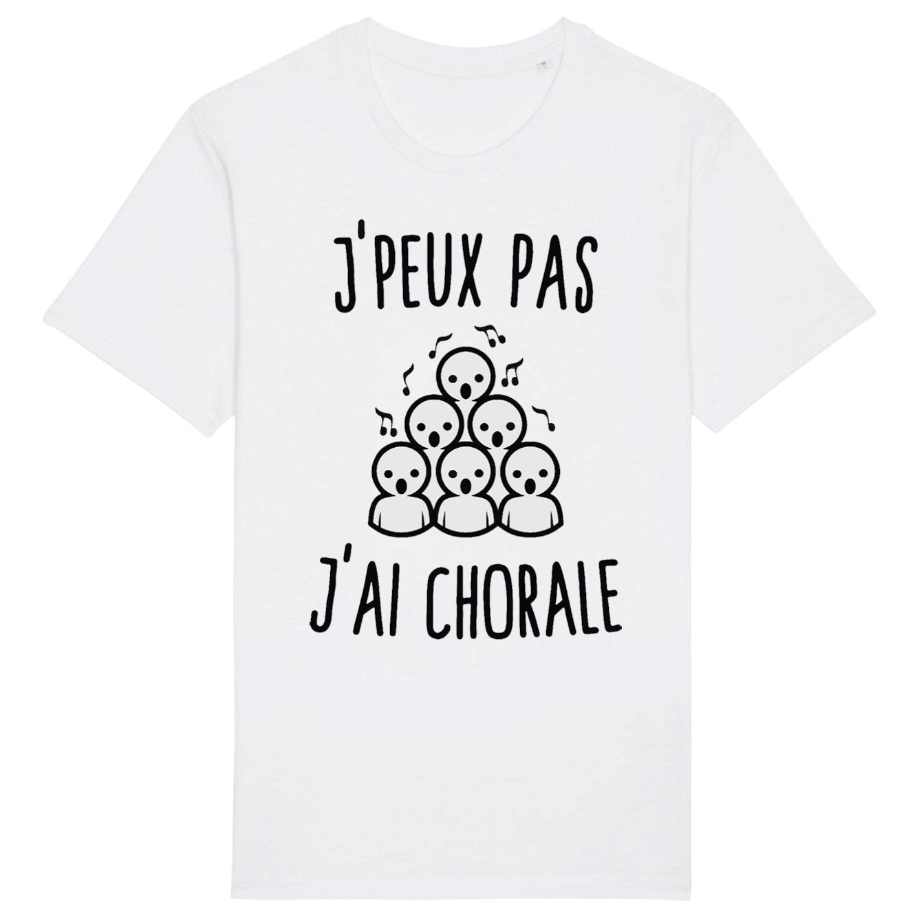 T-Shirt Homme J'peux pas j'ai chorale 