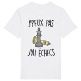 T-Shirt Homme J'peux pas j'ai échecs 