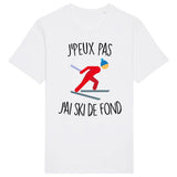 T-Shirt Homme J'peux pas j'ai ski de fond 