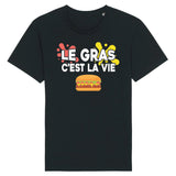 T-Shirt Homme Le gras c'est la vie 