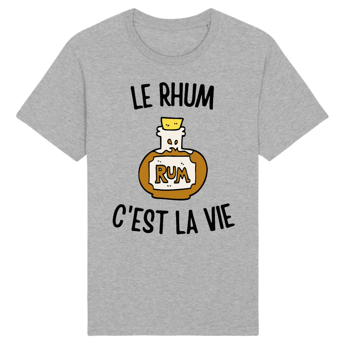 T-Shirt Homme Le rhum c'est la vie 