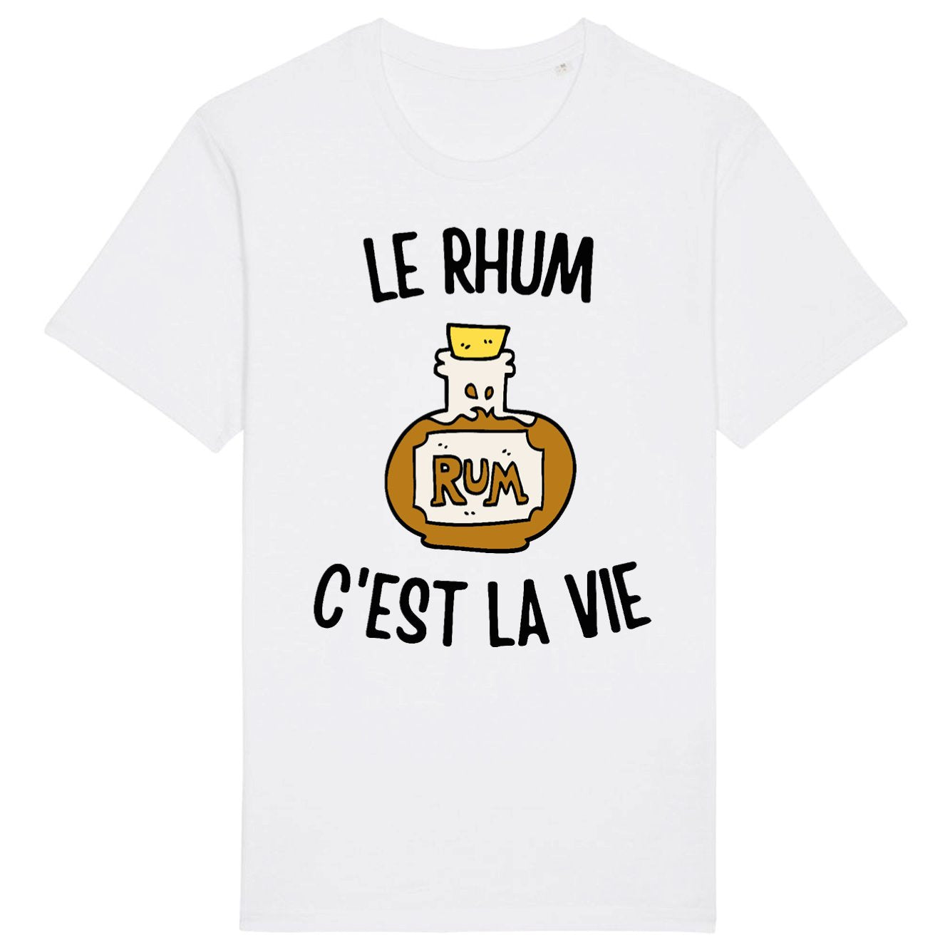 T-Shirt Homme Le rhum c'est la vie 