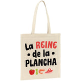 Tote bag La reine de la plancha 