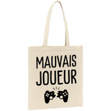 Tote bag Mauvais joueur 