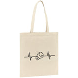 Tote bag Rythme cardiaque boxe 