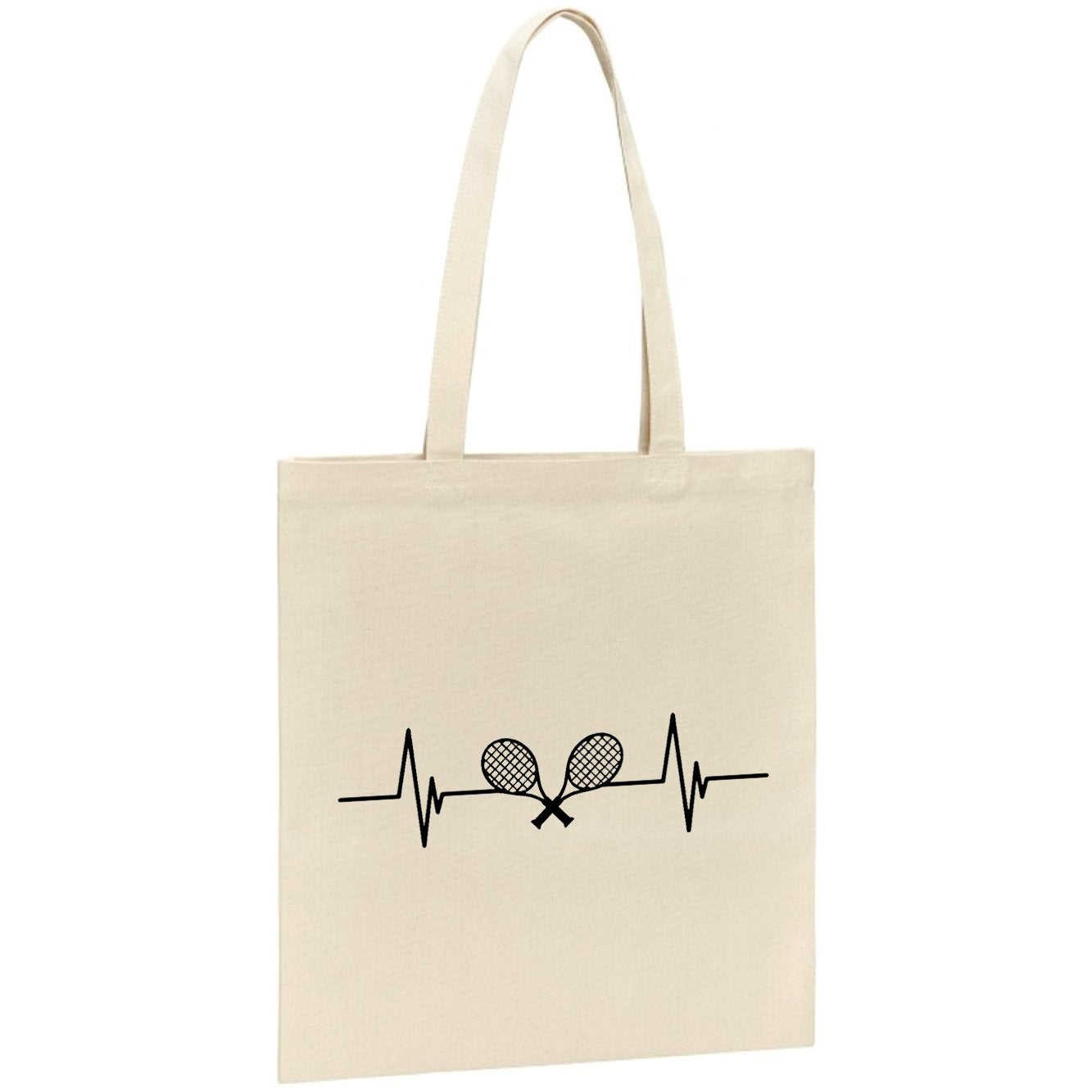 Tote bag Rythme cardiaque tennis 