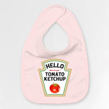 Bavoir Bébé Ketchup Mayo Moutarde Ketchup