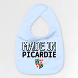 Bavoir Bébé Made in Picardie Bleu