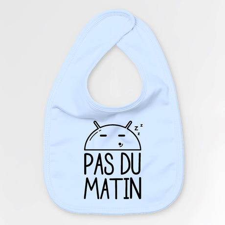 Bavoir Bébé Pas du matin Bleu