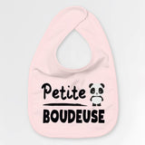 Bavoir Bébé Petite boudeuse Rose