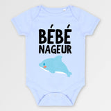 Body Bébé Bébé nageur Bleu