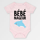 Body Bébé Bébé nageur Rose