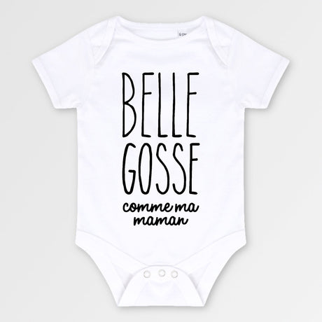 Body Bébé Belle gosse comme maman Blanc