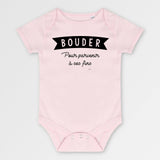 Body Bébé Bouder pour parvenir à ses fins Rose