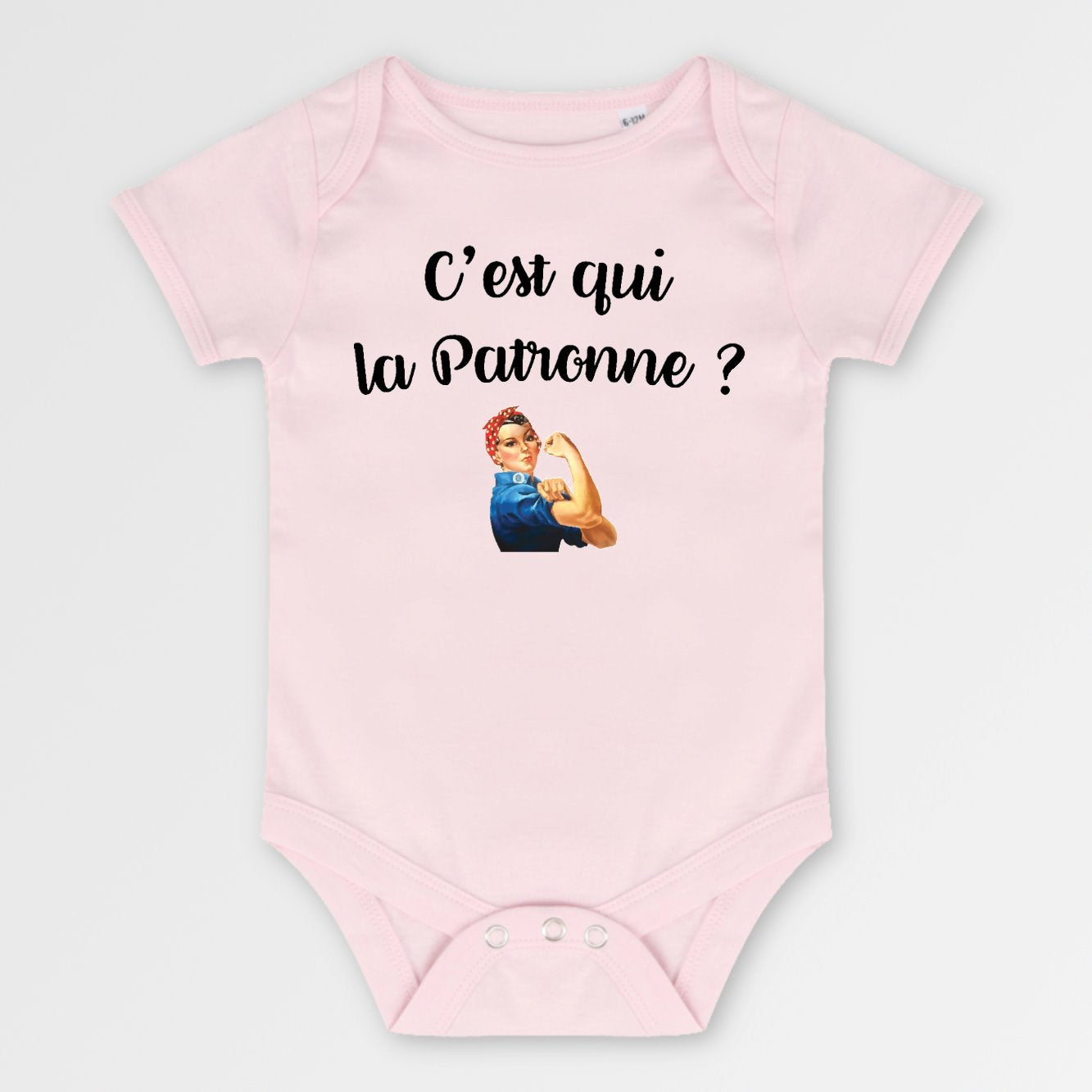 Body Bébé C'est qui la patronne Rose