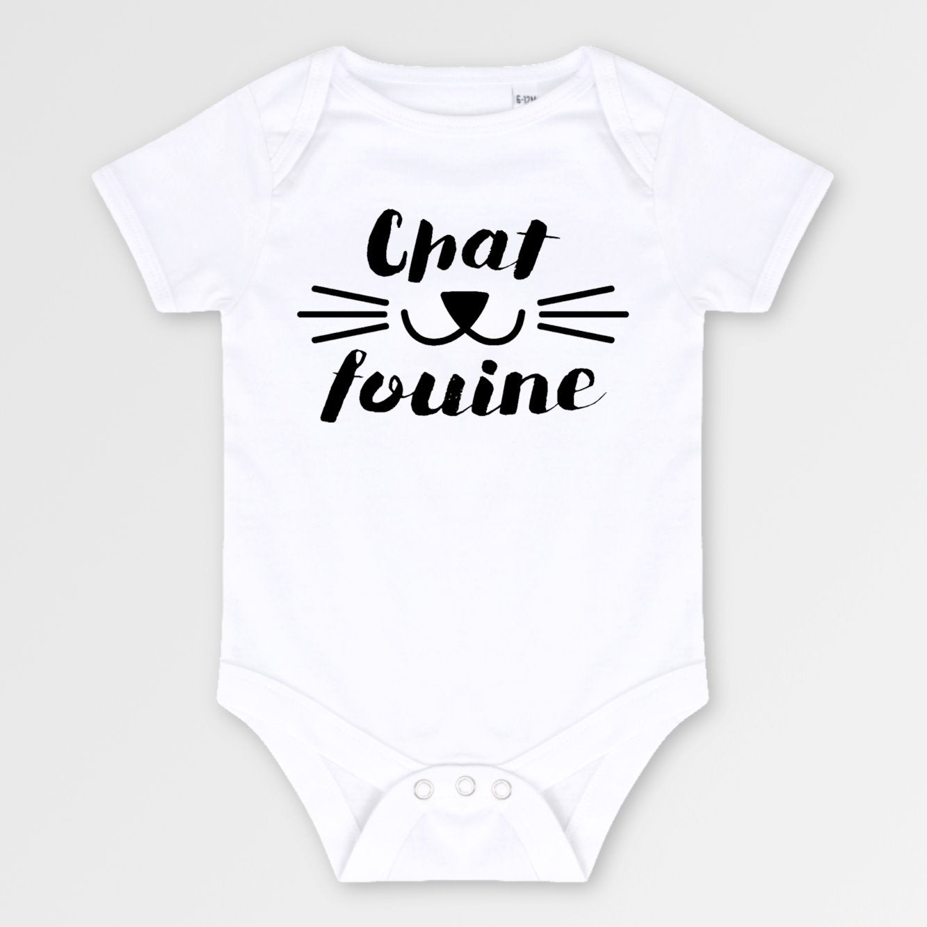 Body Bébé Chafouine Blanc