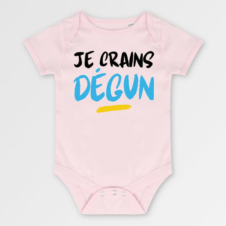 Body Bébé Je crains dégun Rose