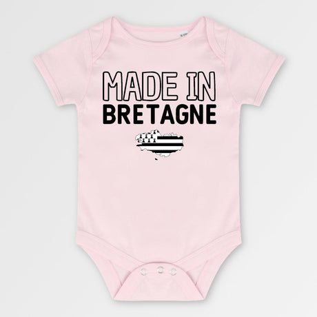 Body Bébé Made in Bretagne Rose