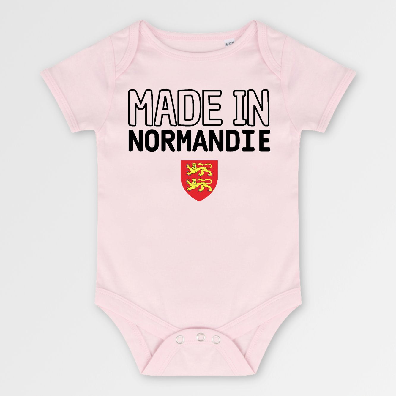 Body Bébé Made in Normandie Rose