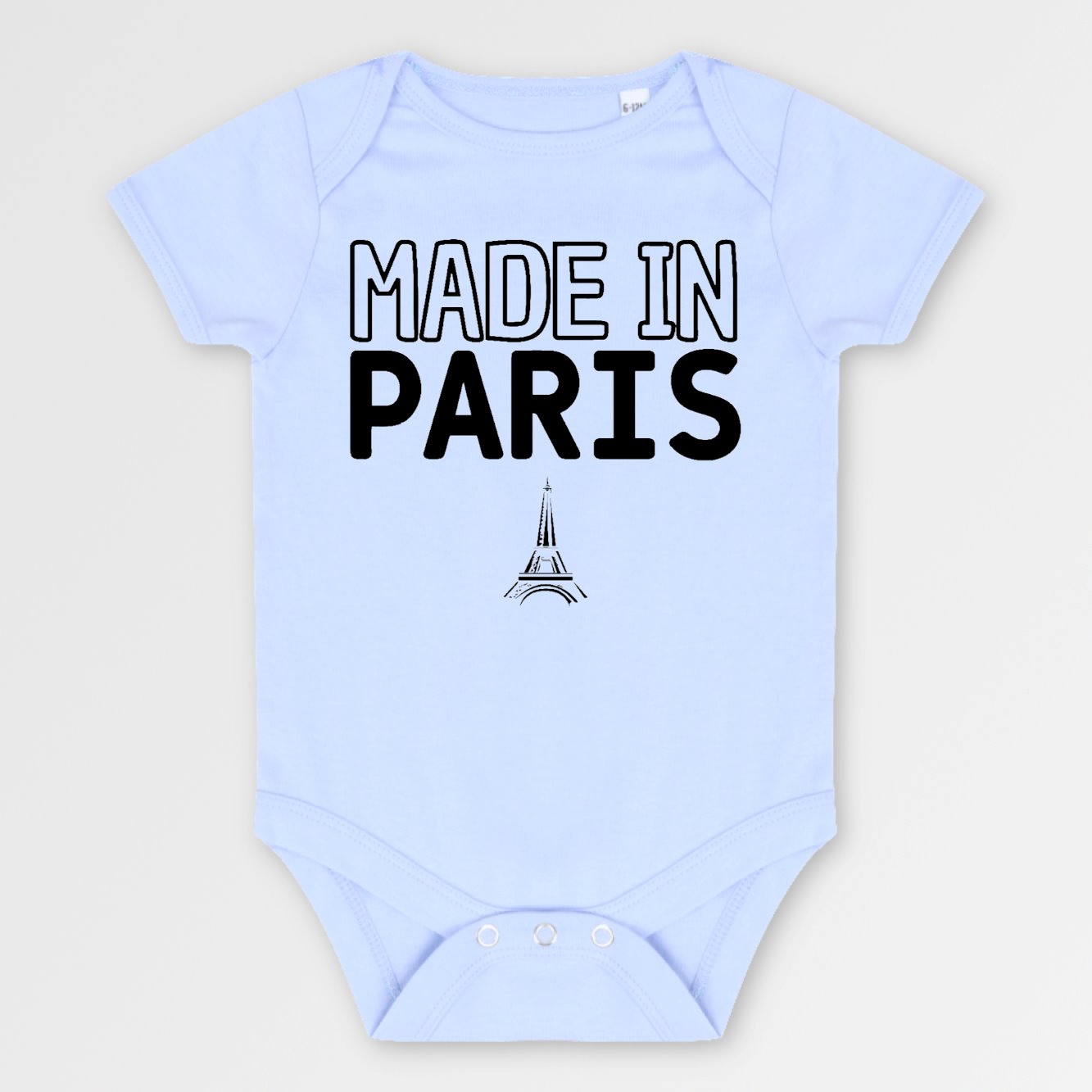 Body Bébé Made in Paris Bleu