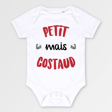 Body Bébé Petit mais costaud Blanc