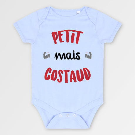 Body Bébé Petit mais costaud Bleu