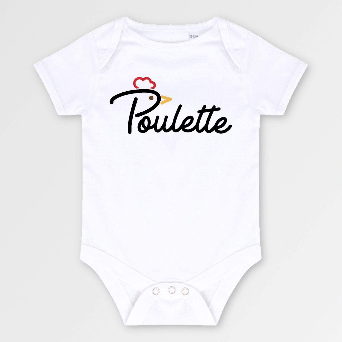 Body Bébé Poulette Blanc