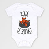 Body Bébé Roux de secours Blanc