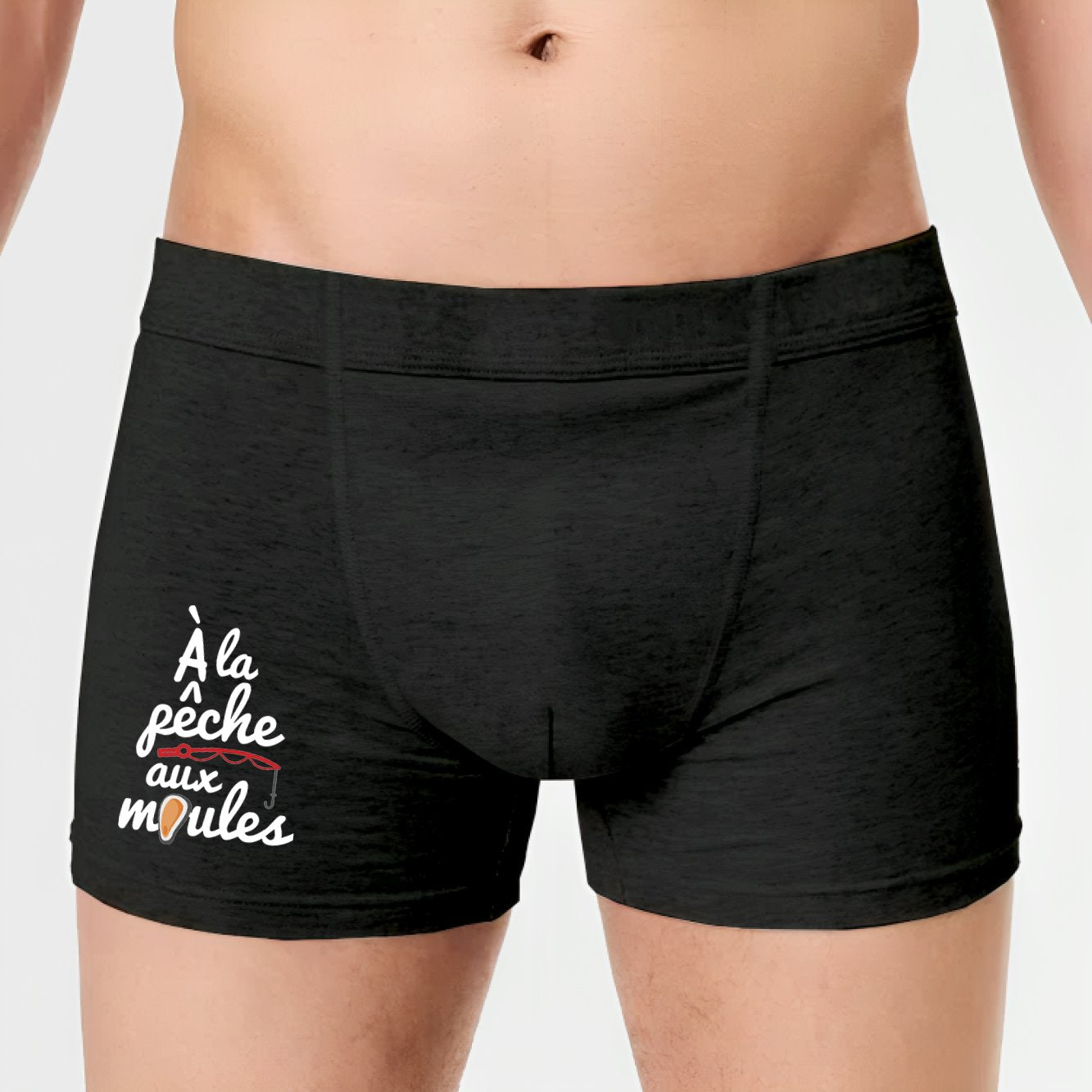 Boxer Homme À la pêche aux moules 