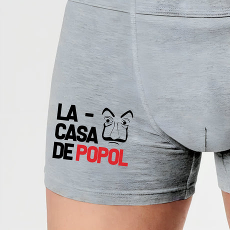 Boxer Homme Casa de popol Gris