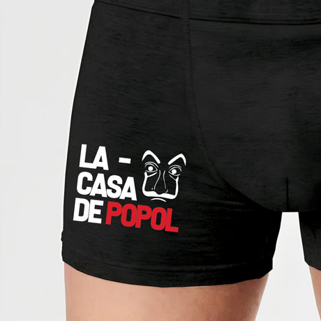 Boxer Homme Casa de popol Noir