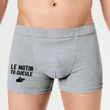 Boxer Homme Le matin ta gueule 