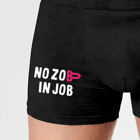 Boxer Homme No zob in job Noir