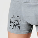 Boxer Homme Pas du matin Gris