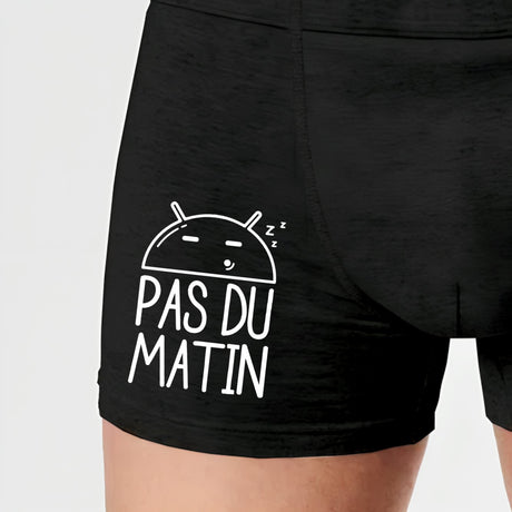 Boxer Homme Pas du matin Noir