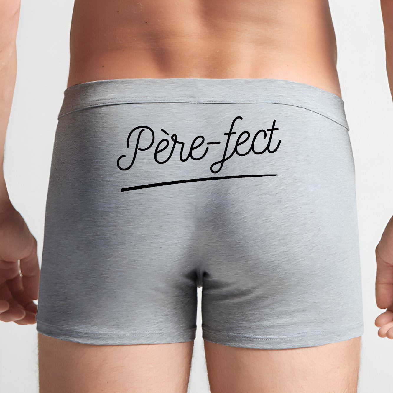 Boxer Homme Père-fect Gris