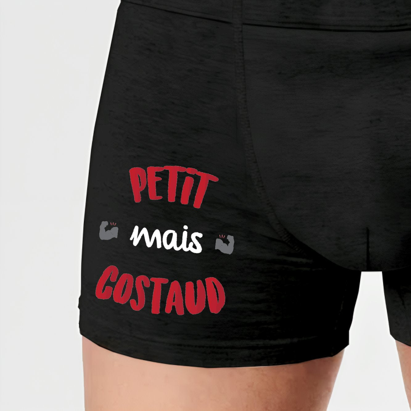 Boxer Homme Petit mais costaud Noir