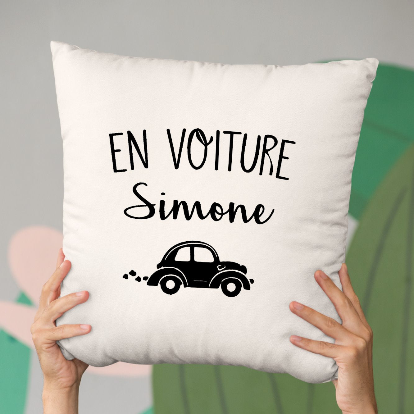 Coussin En voiture Simone Beige