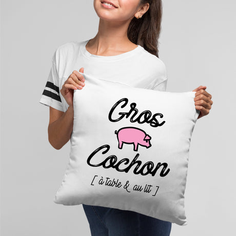 Coussin Gros cochon Blanc