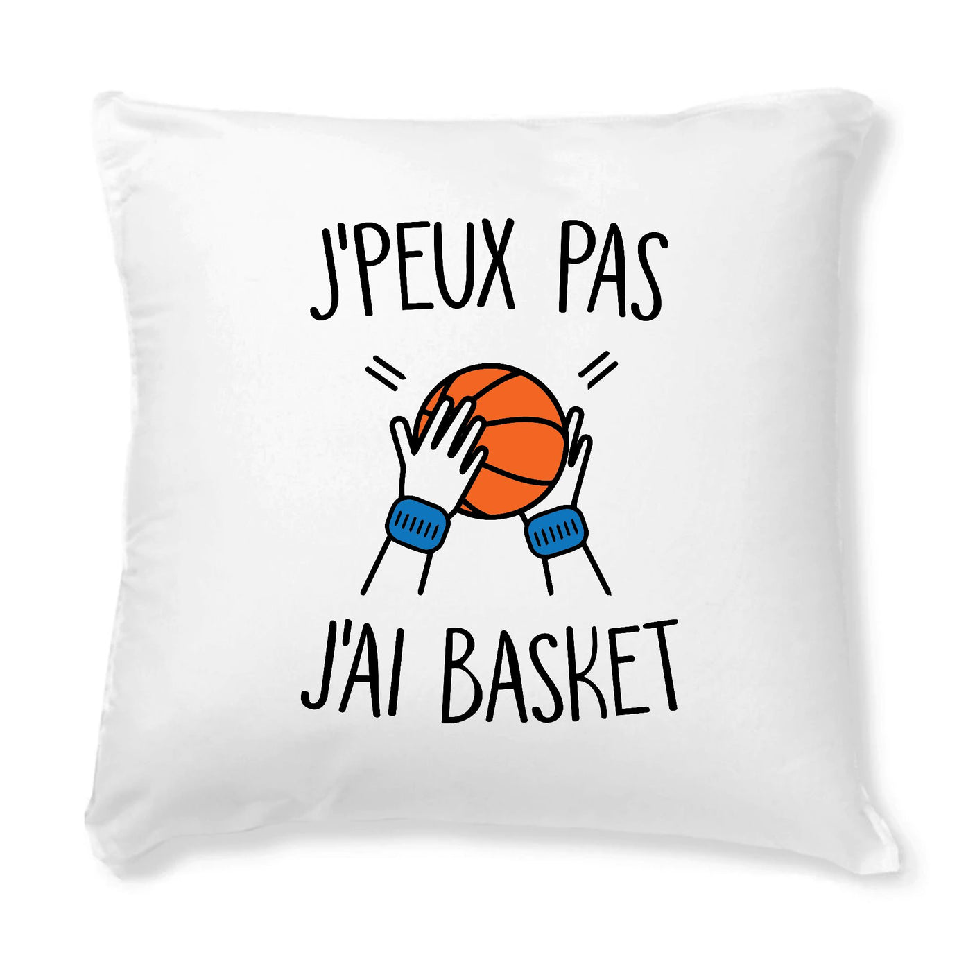 Coussin J'peux pas j'ai basket 