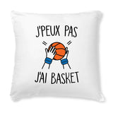 Coussin J'peux pas j'ai basket 