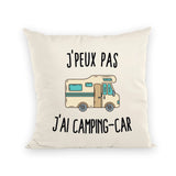 Coussin J'peux pas j'ai camping-car 