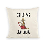 Coussin J'peux pas j'ai chicha 