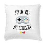 Coussin J'peux pas j'ai console 